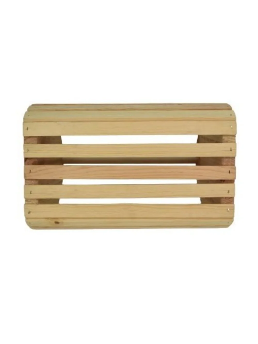 Art Minds Wood Basket 12 x 9 x 8